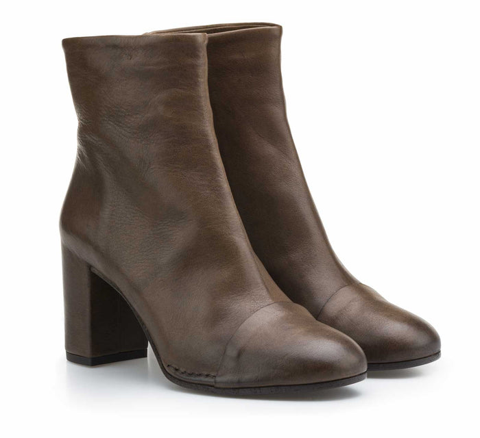 Del Carlo KEMI 10824 - High Block Heel Ankle Boots - Del Carlo