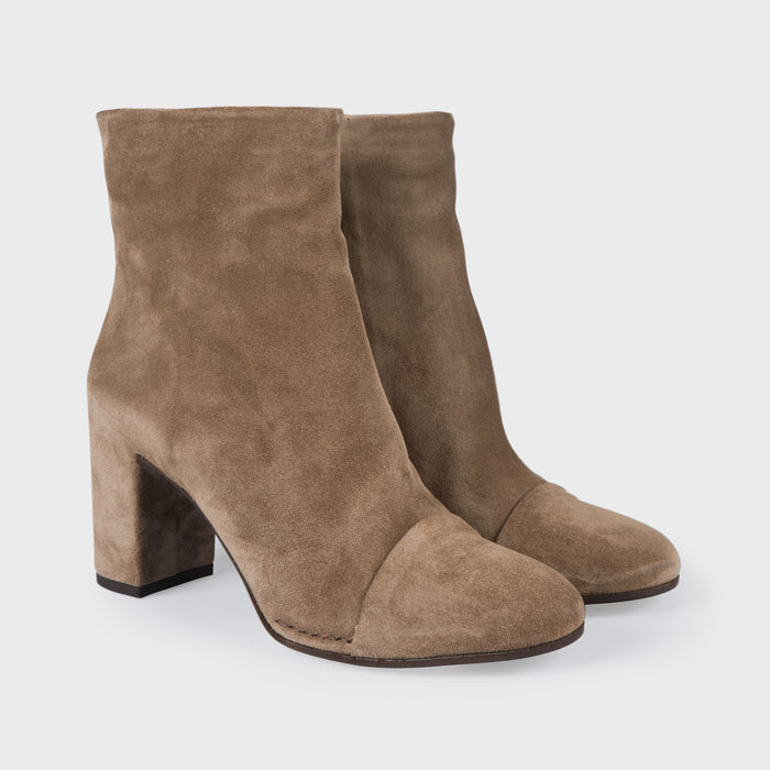 Del Carlo KEMI 10824 - High Block Heel Ankle Boots - Del Carlo