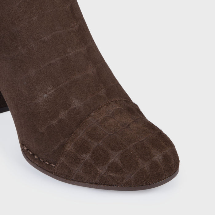 Del Carlo KEMI 10824 - High Block Heel Ankle Boots - Del Carlo