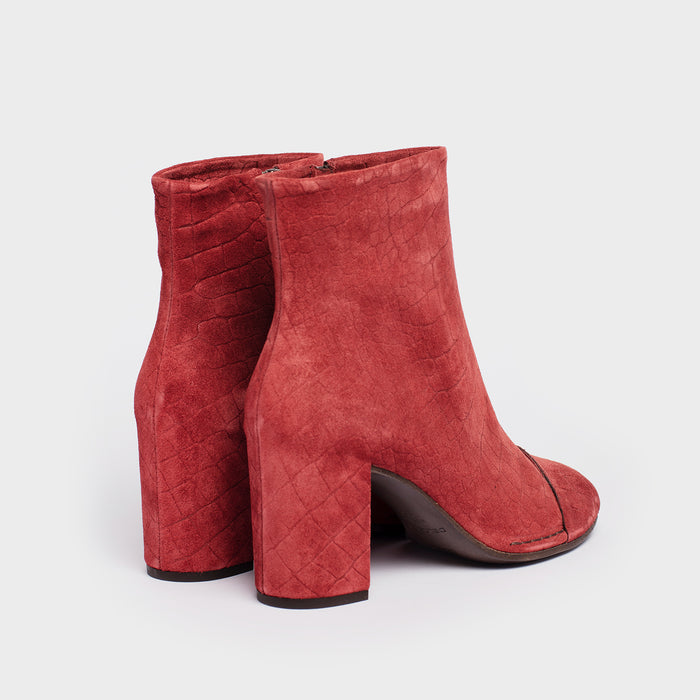 Del Carlo KEMI 10824 - High Block Heel Ankle Boots - Del Carlo