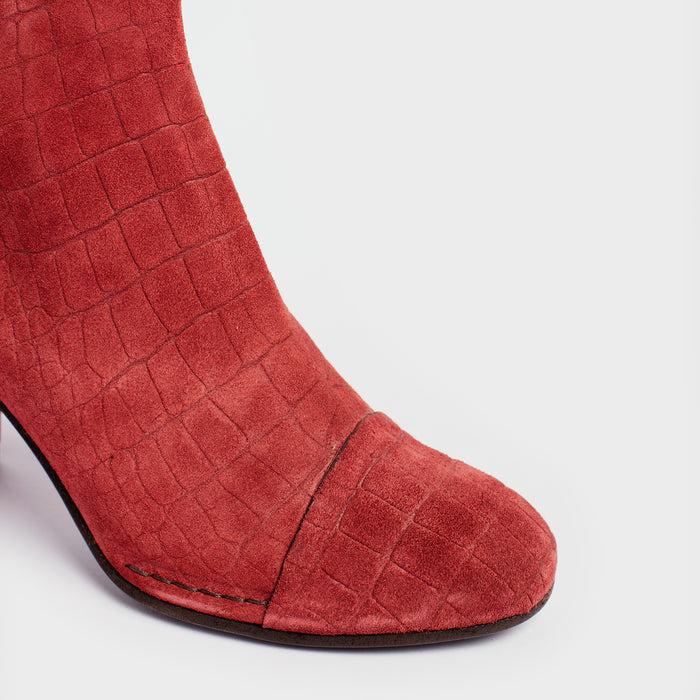 Del Carlo KEMI 10824 - High Block Heel Ankle Boots - Del Carlo