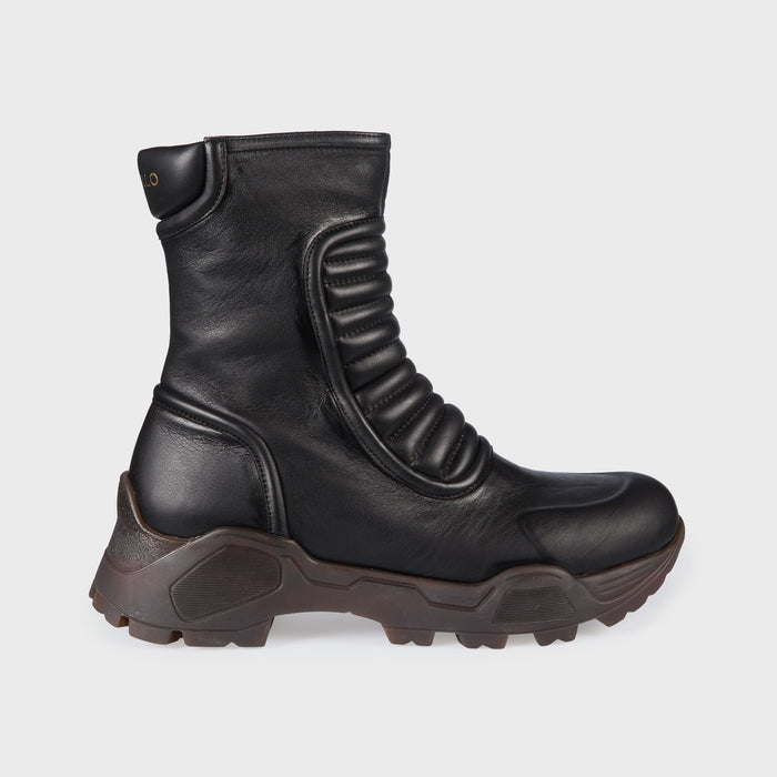 del carlo KIMB 11050 - Black leather ankle boots - Del Carlo