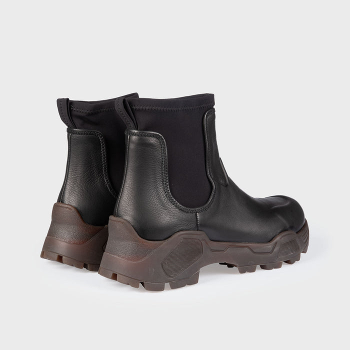 Del Carlo KIMB 11051 - Black Leather Ankle Boots - Del Carlo