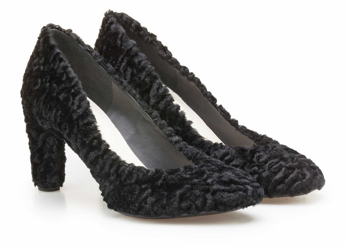 Del Carlo KOROS 10831 - Black Leather Pumps - Del Carlo