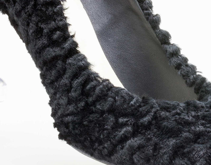 Del Carlo KOROS 10831 - Black Leather Pumps - Del Carlo