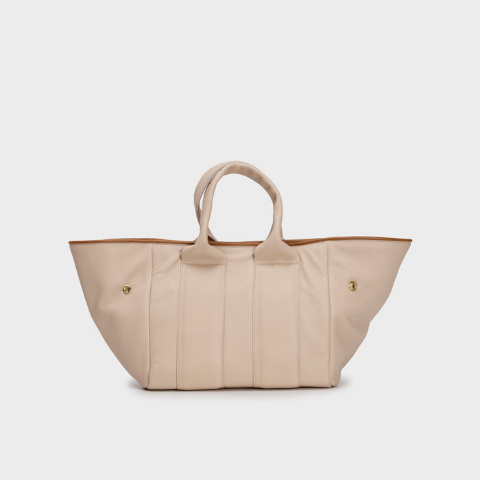 del carlo LEA - Tote bag in leather with handles - Del Carlo del carlo LEA - Tote bag in leather with handles - Del Carlo
