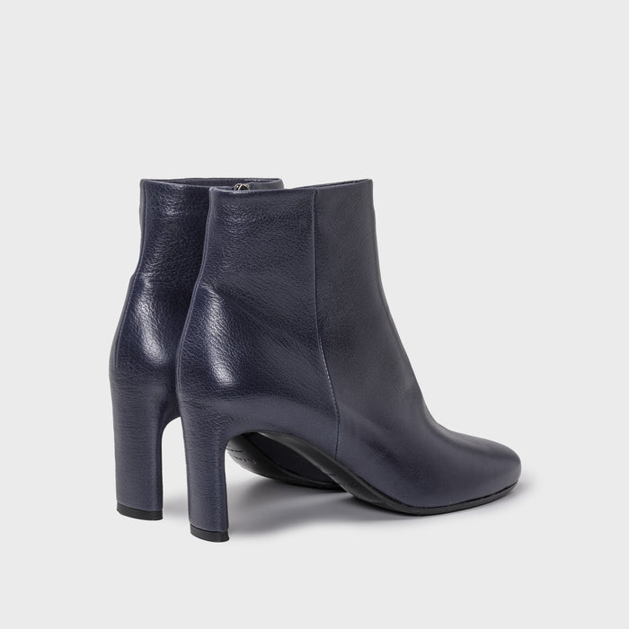 Del Carlo LIONE 11828 - High-heel Ankle Boots In Black Leather - DEL CARLO
