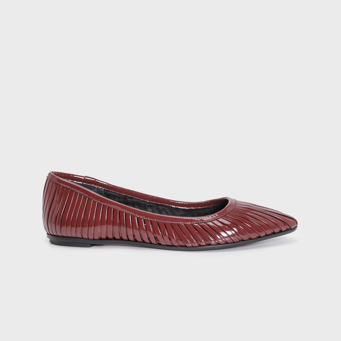 del carlo LISI 11800 - Flat shoes with pleated upper - DEL CARLO del carlo LISI 11800 - Flat shoes with pleated upper - DEL CARLO