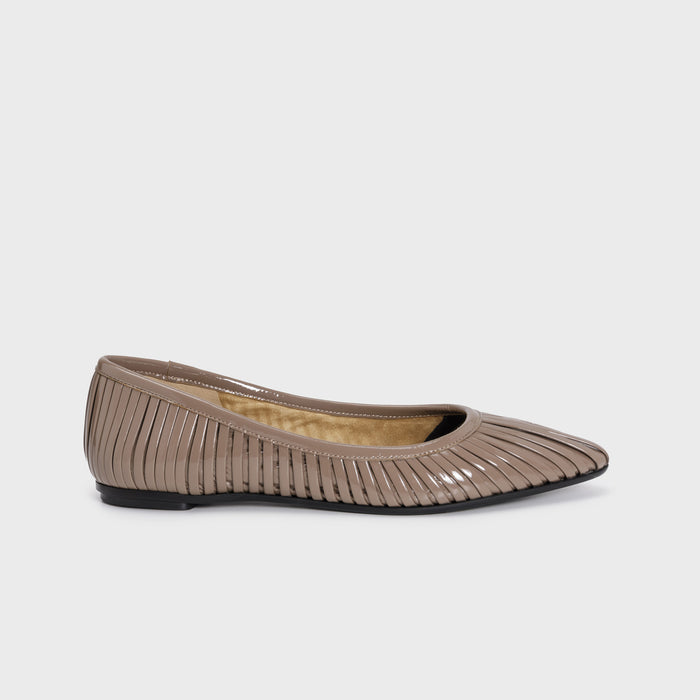 del carlo LISI 11800 - Flat shoes with pleated upper - DEL CARLO del carlo LISI 11800 - Flat shoes with pleated upper - DEL CARLO