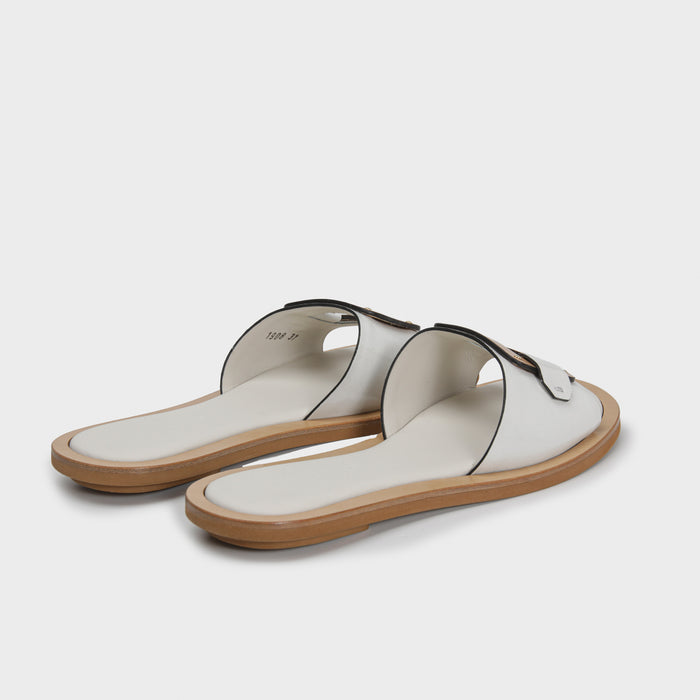 Del Carlo MALIBU' 11908 - Flat Sandals With Buckle - Del Carlo