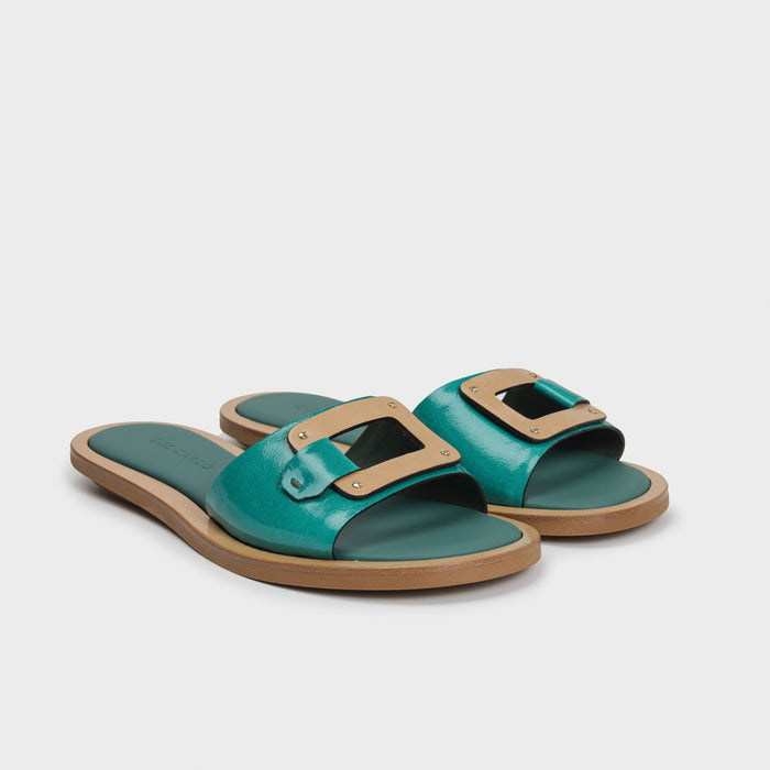 Del Carlo MALIBU' 11908 - Flat Sandals With Buckle - Del Carlo