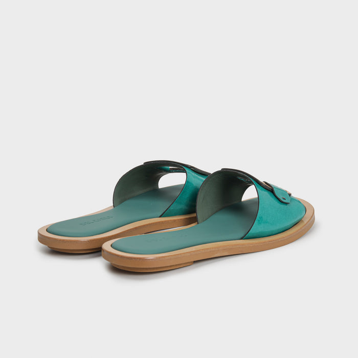 Del Carlo MALIBU' 11908 - Flat Sandals With Buckle - Del Carlo