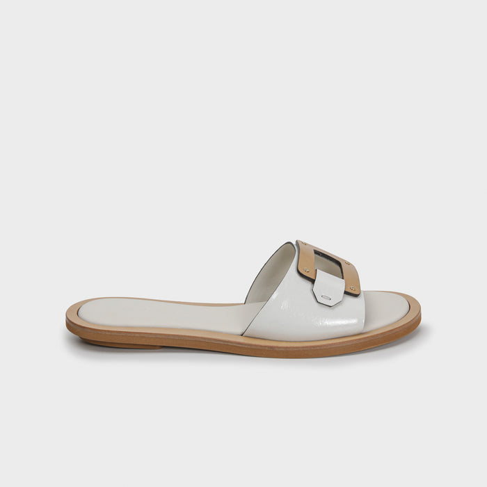 del carlo MALIBU' 11908 - Flat sandals with buckle - Del Carlo