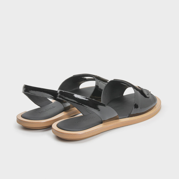 Del Carlo MALIBU' 11909 - Flat Sandals With Buckle And Strap - Del Carlo