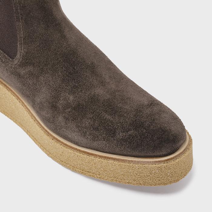 Del Carlo MANILA 11405 - Ankle Boots In Shiny Brown Leather - Del Carlo