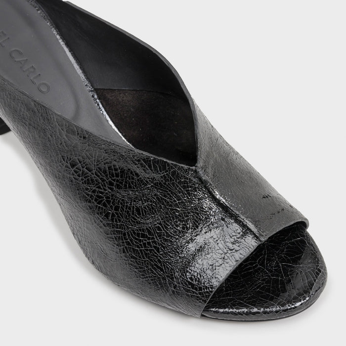 Del Carlo METIS 11725 - High-heeled Peep Toe Mules - Del Carlo