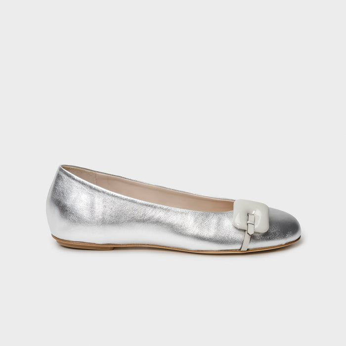 del carlo MISTY 11900 - Flat shoes with geometric detail - Del Carlo