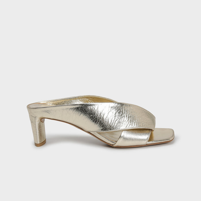 del carlo MOOR 11708 - Mid-heel mules in leather - Del Carlo del carlo MOOR 11708 - Mid-heel mules in leather - Del Carlo