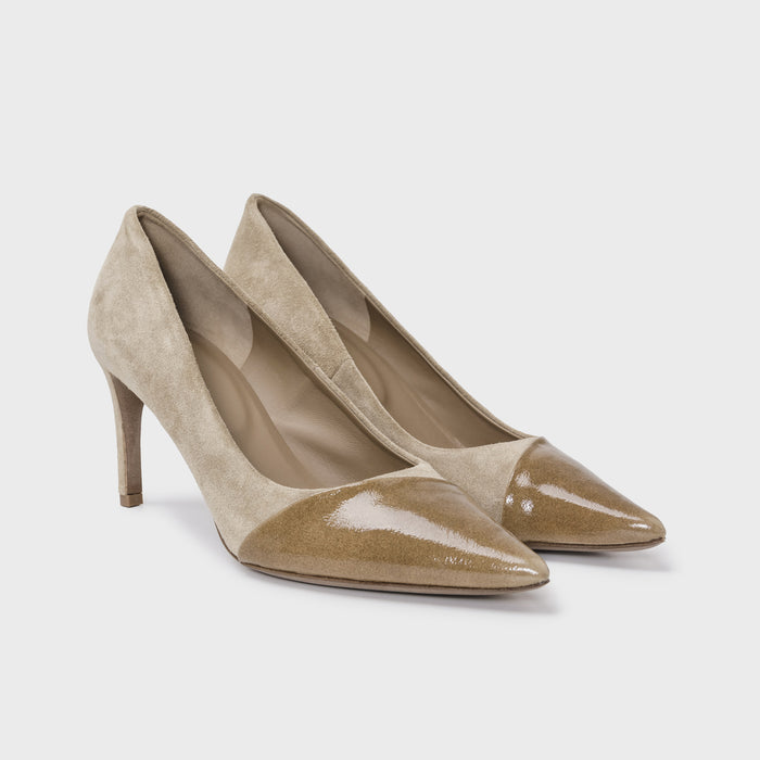 Del Carlo NEX 11445 - Tapered Toe Stilette Pumps - Del Carlo