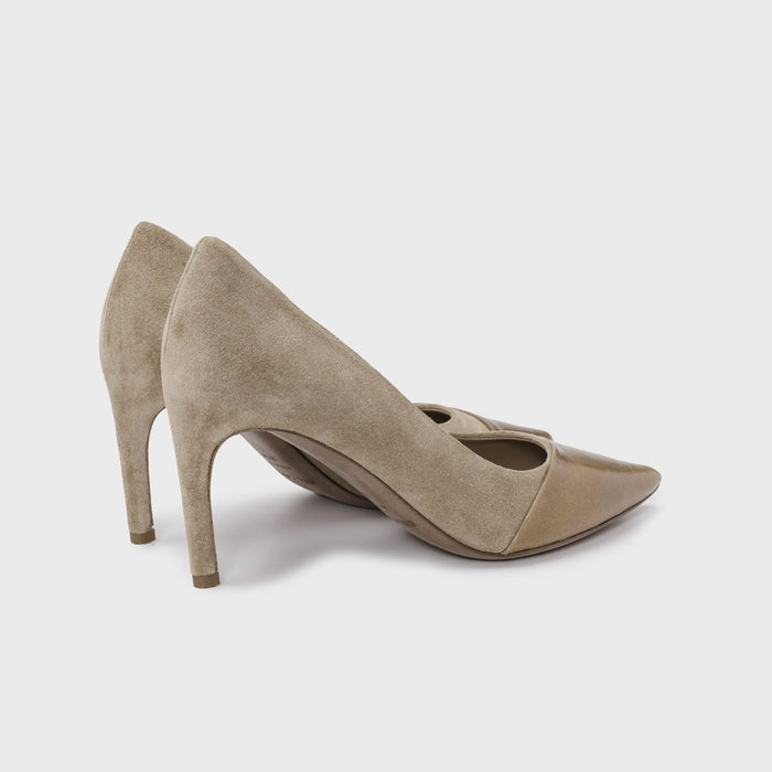 Del Carlo NEX 11445 - Tapered Toe Stilette Pumps - Del Carlo