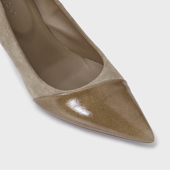 Del Carlo NEX 11445 - Tapered Toe Stilette Pumps - Del Carlo