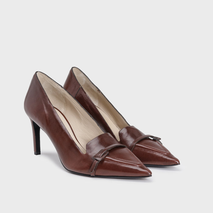 Del Carlo NEX 11831 - Stiletto Pumps With Buckle - DEL CARLO