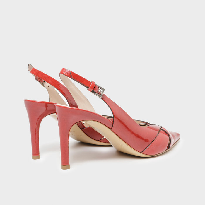Del Carlo NEX 11904 - Stiletto Slingback Pumps - Del Carlo