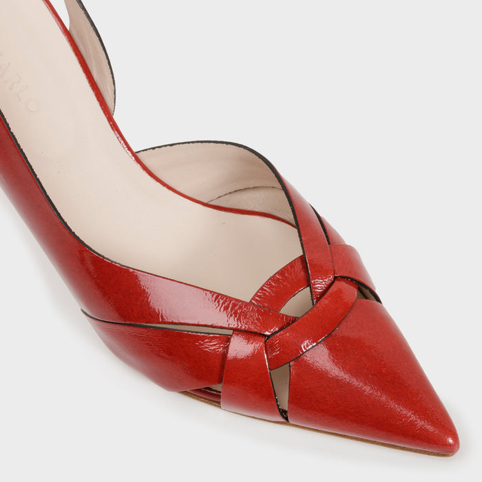 Del Carlo NEX 11904 - Stiletto Slingback Pumps - Del Carlo