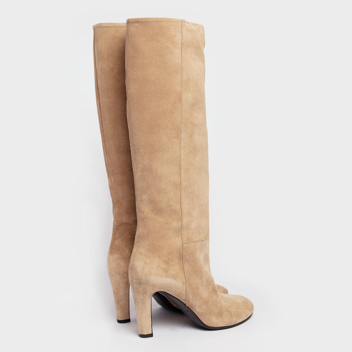 Del Carlo NOBIA 11226 - Knee-high Suede Leather Boots - Del Carlo