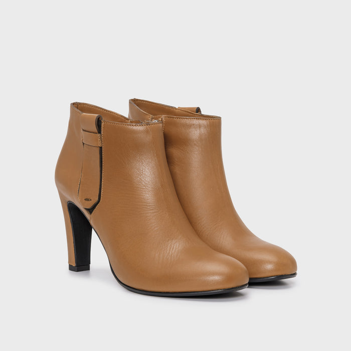 Del Carlo NOBIA 11625-Covered High Heel Ankle Boots