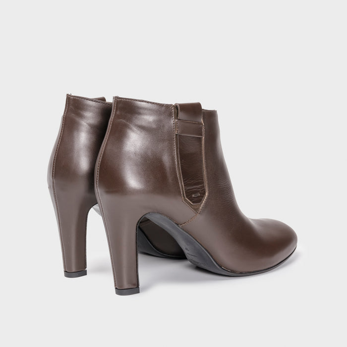 Del Carlo NOBIA 11625-Covered High Heel Ankle Boots