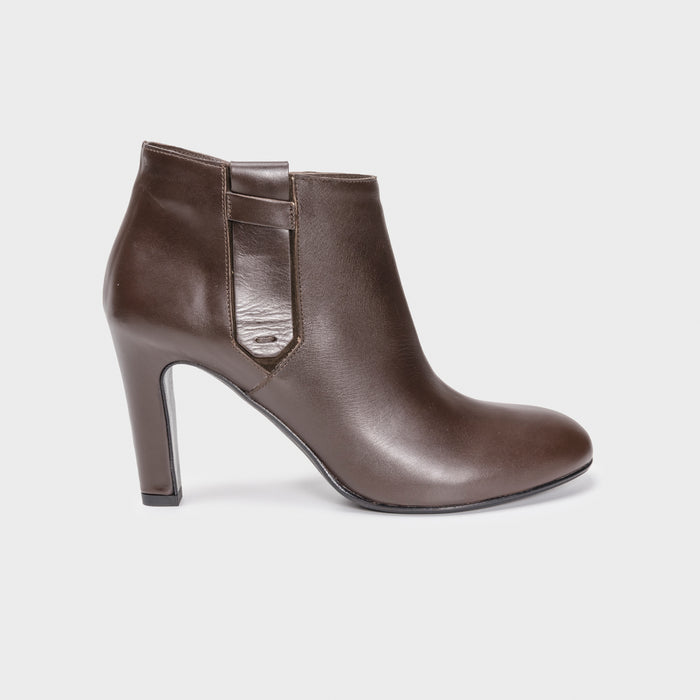del carlo NOBIA 11625-Covered high heel ankle boots
