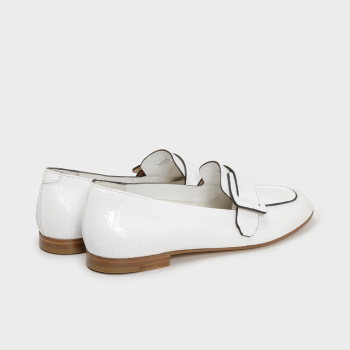 Del Carlo PORTOFINO 11500 - Flat Loafers In Leather With Buckle - Del Carlo