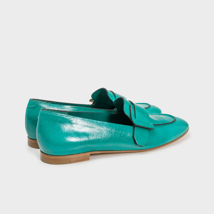 Del Carlo PORTOFINO 11500 - Flat Loafers In Leather With Buckle - Del Carlo