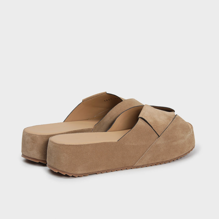 Del Carlo REEF 11927 - Peep-toe Platform Mules - Del Carlo