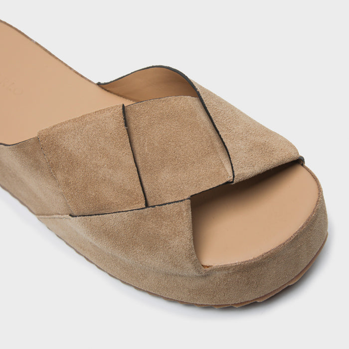 Del Carlo REEF 11927 - Peep-toe Platform Mules - Del Carlo