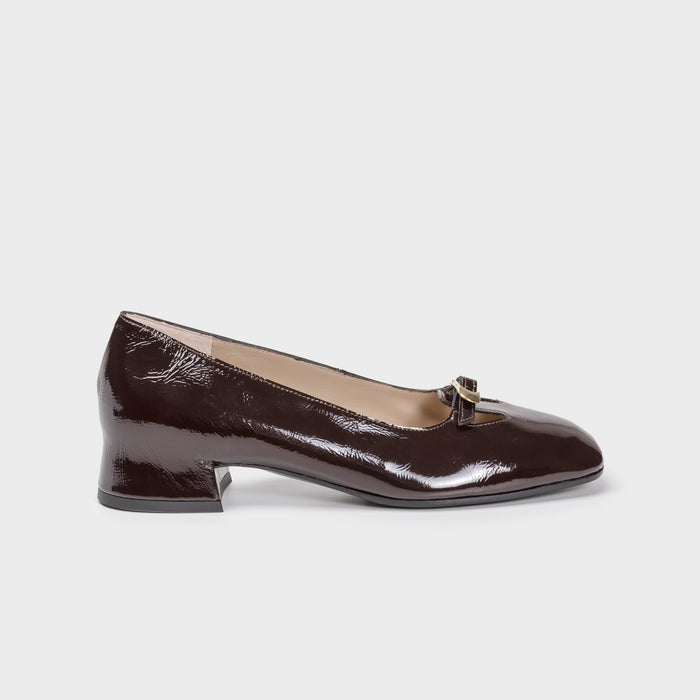 del carlo RENEE 11807 - Block-heel pumps in patent leather - DEL CARLO del carlo RENEE 11807 - Block-heel pumps in patent leather - DEL CARLO