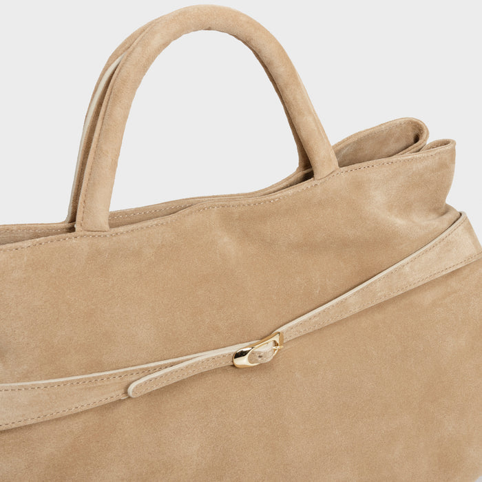 Del Carlo VIRNA - Cross-body Bag In Leather With Handle - Del Carlo