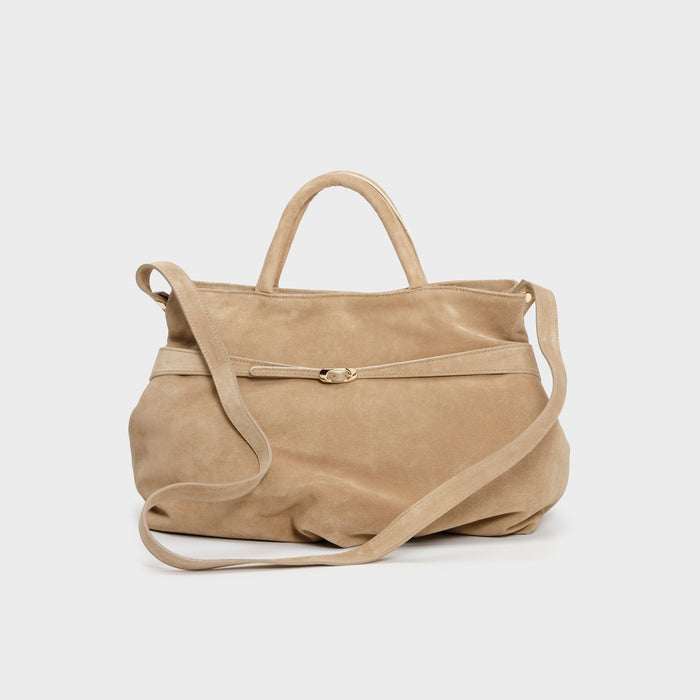 del carlo VIRNA - Cross-body bag in leather with handle - Del Carlo del carlo VIRNA - Cross-body bag in leather with handle - Del Carlo