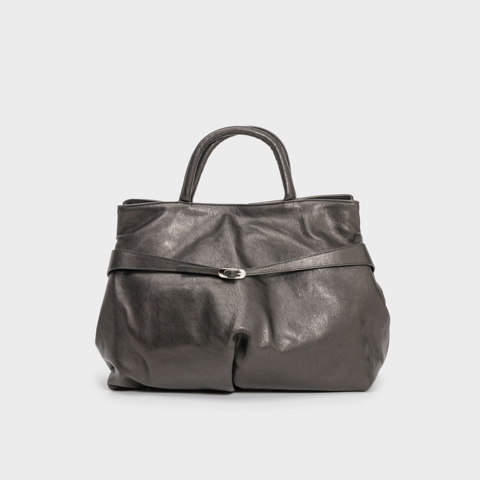 Del Carlo VIRNA - Cross-body Bag In Leather With Handle - Del Carlo