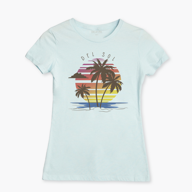del sol Big Sunset - Women's Color-Changing Shirt | Del Sol
