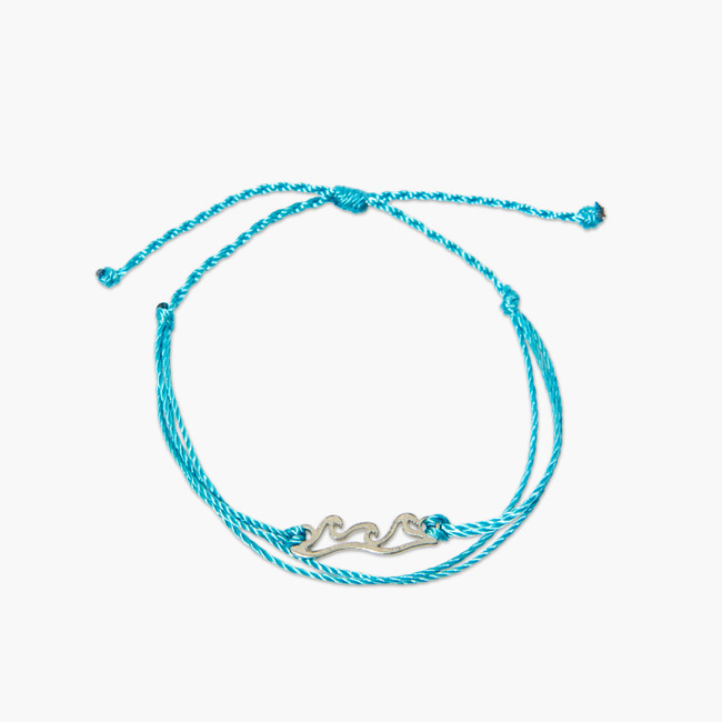Del Sol Blue Lagoon Wave Eco Bracelet - Color-Changing Jewelry | Del Sol