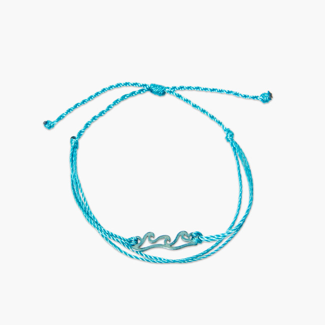 del sol Blue Lagoon Wave Eco Bracelet - Color-Changing Jewelry | Del Sol