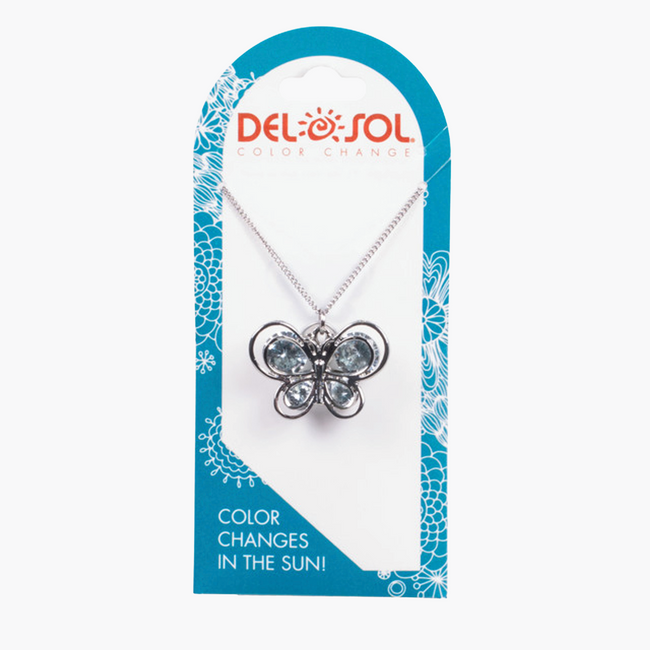 Del Sol Butterfly Necklace - Color-Changing Jewelry | Del Sol