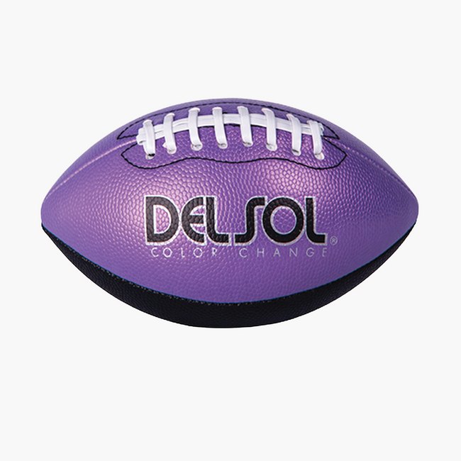 del sol Color-Changing Purple Mini Football | Del Sol