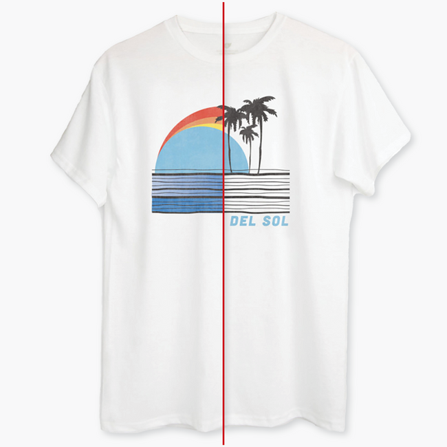 Del Sol Blue Sun And Palms Eco Collection - Boys