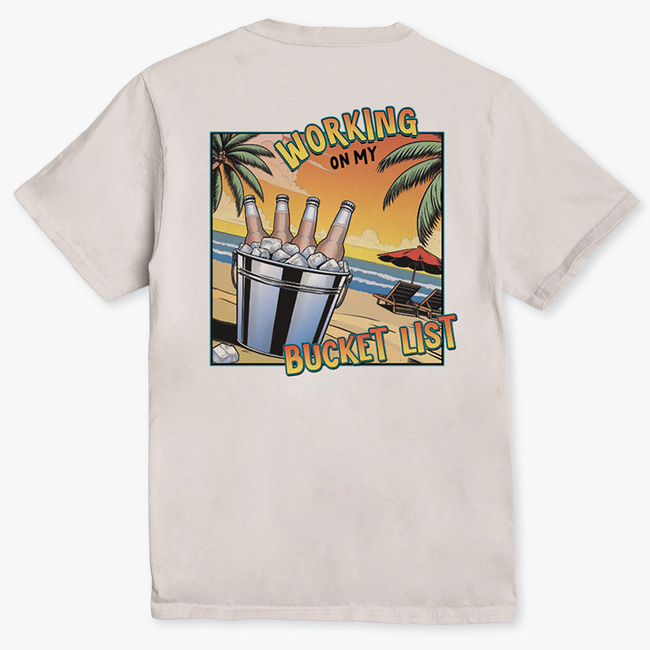 del sol Bucket List Tee