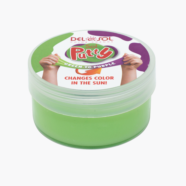Del Sol Color-Changing Green Sol Putty | Del Sol