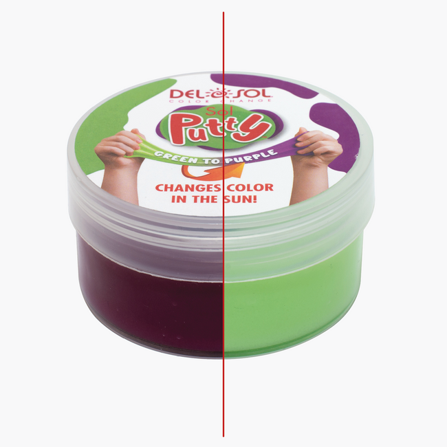 Del Sol Color-Changing Green Sol Putty | Del Sol