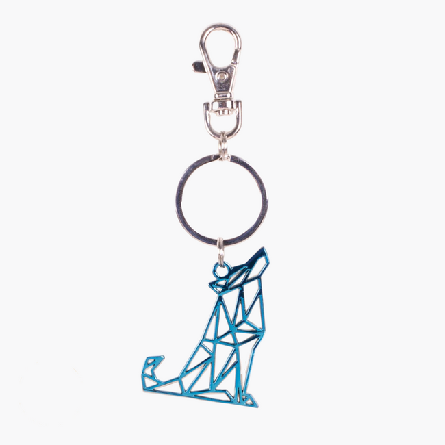 del sol Color-Changing Wolf Key Chain | Del Sol